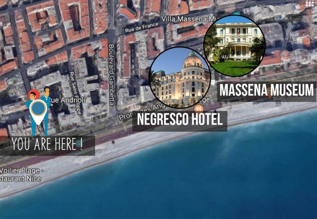 Nestor&Jeeves - L'Olympic - Central - Very Close Sea Nice Exterior foto